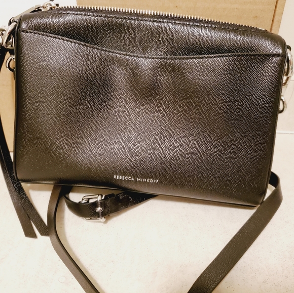 Rebecca Minkoff Jean Mac Leather Crossbody Bag Purse